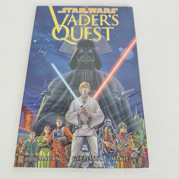 Star Wars Vader's Quest Trade Paperback 1st Edition TPB Macan Gibbons Dark Horse - Picture 1 of 7